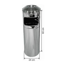 Paslanmaz Metal Ultra Kolon Küllük 27 Litre