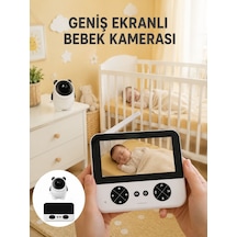 720p Hd Gece Görüşlü Kablosuz Bebek Kamerası İki Yönlü Sesli Yeni Nesil 38838938