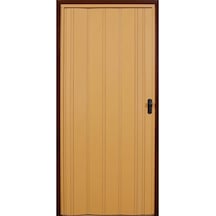 Akordeon Kapı Meşe Ahşap Desenli 72x215cm