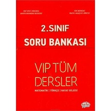 Editör Yayınları 2. Sınıf Vip Tüm Dersler Soru Bankası Kırmızı Ki