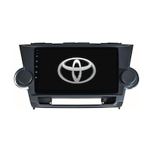 Toyota Highlander - Araç Multimedya Ekran - 4gb 64gb - S - Black - 2007 - 2013 - 9 Inch - Myway - Red