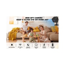 Vkemall X2 Mini Wifi - 4k Hd Gece Görüşü, Hareket Algılama, Ev Güvenliği, Uzaktan İzleme, Kablosuz Kolay Kurulum Ip Kameralı