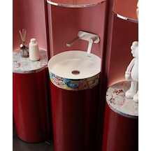 Creavit Loop Gen-z Çanak Lavabo Ø40 Cm Grafiti Lp140-00cb00e-gb00