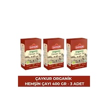 Çaykur Organik Hemşin Karton Kutu 400gr X3 Adet
