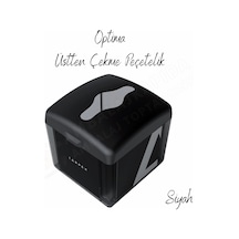 Carpex Üstten Çekmeli Peçete Dispenseri - Siyah