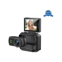 1080p Dijital Video Kamera 32gb Kart Dijital Vlog Fotoğraf Makinesi Türkçe Siyah