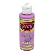 Rıch Akrilik Boya  Metalik 120 Cc Hayal Pembe 0784