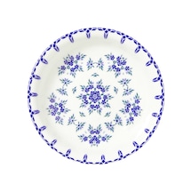 Güral Porselen Azulejos Pasta Tabak 19 Cm Çok Renkli