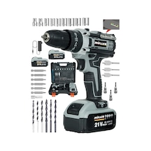 Pro Müller 5800 Xr Profesyonel Darbeli Su Terazili Çift Akülü Şarjlı Matkap 30 Pcs