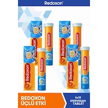 Redoxon Üçlü Etki 4 x 15 Efervesan Tablet