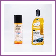 Bezos Cilalı Konsantre Oto Şampuanı 1 Litre Ve Oto Cam Suyu Şampuanı 40 Ml 1 Adet Rengaren