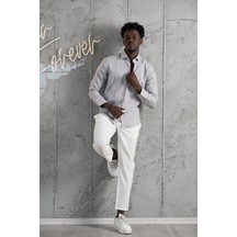 Advante Slimfit Yazlık Düz Pamuklu Gömlek 001