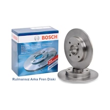 Citroen C4 1.4Vti 2010-2015 Bosch Arka Disk 2 Adet N11.662