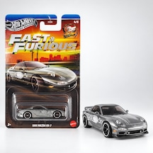 Hot Wheels Fast & Furious 25 Yıl Sılver Serisi - 1995 Mazda Rx-7 Jkx23 - Hnr88 Gri