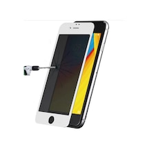 Apple iPhone Uyumlu Se3-se2 Apple iPhone Uyumlu 8-7 3d Full Privacy Gizlilik Kırılmaz Cam Ekran Koruyucu- 5775