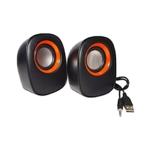 D05 Mini Bilgisayar Hoparlörü 3.5mm Jack+usb Girişli Kablolu Speaker