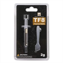 Tf8 Isı İletken Macun, 2 G, Tüm Soğutucular İçin, 13,8 W/m-k Spatula, Aşırı Clocking Standart