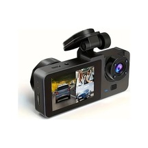 Sandwich Motion003 Ourlıfe 1080p Çift Lens Araç Kamerası, Gece Görüş 2 Ekran