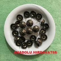 Kabara Raptiye Koltuk Çivisi Renk Antik Bakır Çapı:16 MM 20Adet N11.39291