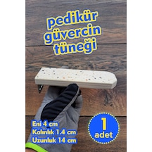 Sandy Pedikür Güvercin Tüneği 14 cm | 1 Adet Tünek | Bekar Tüneği | Kumlu Tünek | Zımpara Tünek