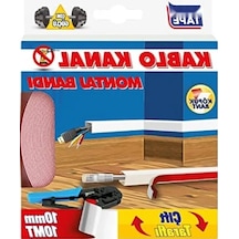 10 Mm Eninde Kablo Kanal Montaj Bandı, 10 Mt
