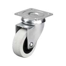 Hts 331 - 50x20 Mm Çift Bilyalı Tablalı Teker 4 Adet Renkli