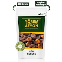 Yörem Afyon Meşhur Malatya Güneşte Kurutulmuş Etli Jumbo Boy Vegan Gün Kurusu, Şekerpare 160gr. 160 G