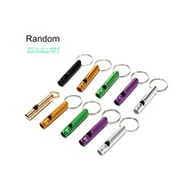 Açık Acil Yüksek Sesli Alüminyum Alaşımlı Hayatta Kalma Eğitim Düdüğü 10 Adet Çok Renkli