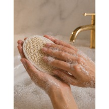 Doğal Kabak Lif Süngeri Peeling Etkili Vücut Temizleme Lifi Vchy-7009