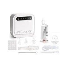 Yenidoğanlara Usb Uç Silikon Seviye Sesli, Şarjlı, Moveevo Fırça Emiş, Elektrikli Düşük Burun Bebek Aspiratörü 3 3 + Wg - 6'lı