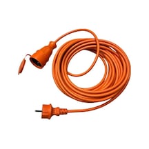 10 Metre Uzatma Kablosu 3x1.5mm² Cca Ip44 Su Geçirmez Seyyar Priz Bahçe, İnşaat, Dış Mekan Kullanımı Bec-10315-f Bylion