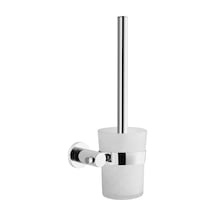 9022962366704 - VitrA Ilia A44201 Tuvalet Fırçalığı, Krom Beyaz - Krom