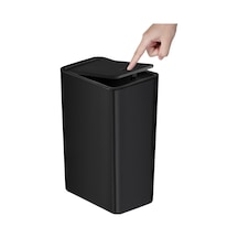 Kapaklı Banyo Çöp Kovası, 10 Litre / 2,6 Galon İnce Çöp Kovası, Mutfak, Yatak Odası, Oturma Odası, Ofis İçin Diğer