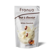 Beyaz Belçika Çikolatalı Hurma Bademli 125 G