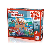 Ks Games Puzzle 24 Parça Rescue Missions Jumbo Jp 31009