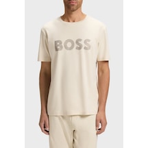 Boss Erkek T Shirt 50543796 131 Bej Bej