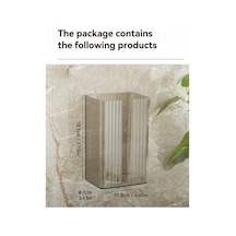 Grey-worthbuy Doku Kutusu Duvara Monte Tuvalet Mutfak Kleenex Tutucu Banyo Islak Mendil Tutucu Peçete Kağıt Kutusu Yüz Maskeleri Saklama Kutusu