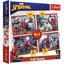 Trefl Kahraman Örümcek Adam 4'lü 35+48+54+70 Parça Puzzle