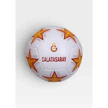 Gs-7008 Lisanslı Star Futbol Topu 5 Numara Sarı Kırmızı Maç Antrenman Topu Çok Renkli