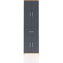 Arges Dolap 2 Raflı Tek Çekmeceli Tek Askılı 60x30x221 Çam-an... Çam