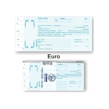 Dilman Euro Senet Koçanı 100 Lü Paket