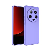 Noktaks - Xiaomi Uyumlu Xiaomi Mi 13 Ultra - Kılıf İçi Kadife Koruyucu Mara Lansman Kapak - Lila