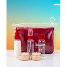 5 Parça Seyahat Banyo Şişesi Seti 30 Ml