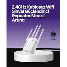 Mey İthalat Wps Destekli 2.4ghz + 5ghz Wifi Sinyal Güçlendirici