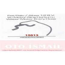 IBRAS 15013 IBRAS SU MOTOR GIRIS HORTUMU PALIO ALBEA 1.2 8V 97-02