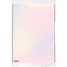A5 Bloknot Çizgisiz Defter - 50 Yaprak - Memopad - Notepad - Not Defteri - Not Kağıdı - 1807 Çok Renkli
