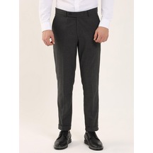 Dufy Koyu Gri Erkek Slim Fit Pantolon - 97615