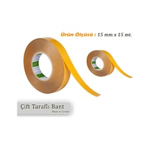 Yeni Ürün Çift Taraflı Bant 15 Mm X 15 Mt. - 831144895
