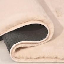 Youdayhomecollection Tavşan Poly Peluş Halı Model Oturma Odası Halısı 1bej
