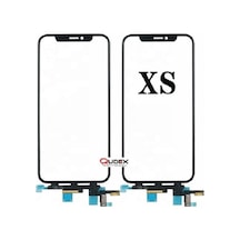 Apple iPhone Uyumlu   Xs Dokunmatik Filmli Okalı Ön Cam Touch Lens